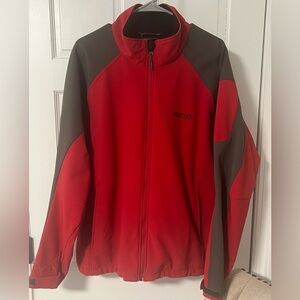 Marmot Men's Bold Red and Dark Gray Performance Jacket
